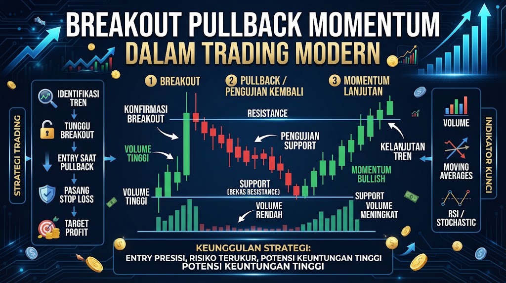 Breakout Pullback Momentum dalam Trading Modern